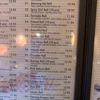 Sakura Japanese Restaurant - More Special Rolls - Japanese Near Me - Virginia Beach, Virginia