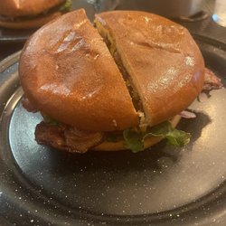 A Burger - Bacon burger amazing