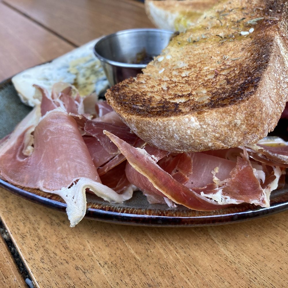 Gypsy Kitchen - Jamón serrano and blue cheese. The jamon was eh but the blue cheese was amazing. - Spanish Near Me - Atlanta, Georgia Gypsy Kitchen - Jamón serrano and blue cheese. The jamon was eh but the blue cheese was amazing. - Spanish Near Me - Atlanta, Georgia