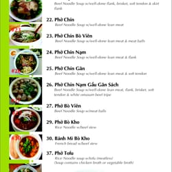 Saigon Pho and Grill Vietnamese Noodle House - Menu p4