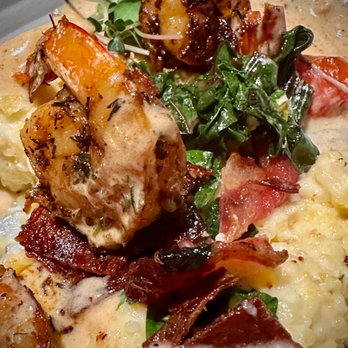 Whiskey Cake - Shrimp & Grits - New American Near Me - San Antonio, Texas Whiskey Cake - Shrimp & Grits - New American Near Me - San Antonio, Texas