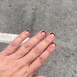 Lees Nails And Spa - This was the redo. I think it looked worse.