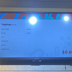 Bubble Up - Menu
