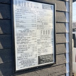 Blacksmith Coffee Drive Thru - Menu