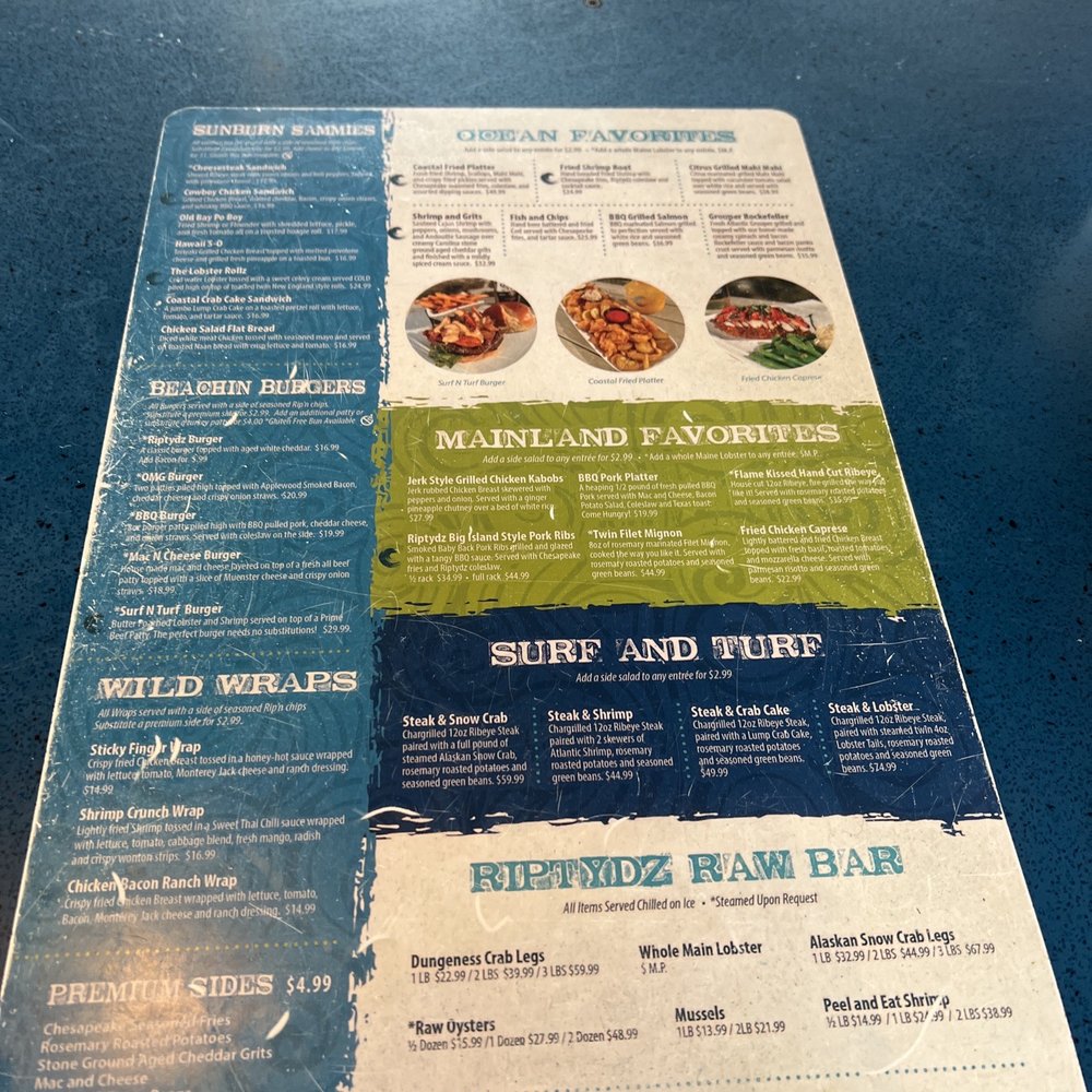RipTydz - Seafood Near Me - Myrtle Beach, South Carolina