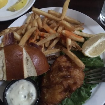 Pitchers Sports Bar - a plate of fish and fries - Sports Bars Near Me - Williamsburg, Virginia Pitchers Sports Bar - a plate of fish and fries - Sports Bars Near Me - Williamsburg, Virginia