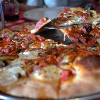 Grimaldi's Pizzeria - Ham & Mushroom pizza - Pizza Near Me - Gilbert, Arizona
