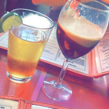 Big Pink - Chocolate martini and corona with lime - Pizza Near Me - Miami Beach, Florida Big Pink - Chocolate martini and corona with lime - Pizza Near Me - Miami Beach, Florida