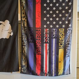 They celebrate military and first responders
