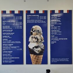 Handel’s Homemade Ice Cream - Menu and prices! Very reasonable!