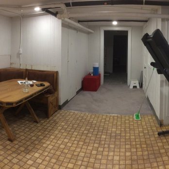 Floors By Tomorrow - Basement floor before. - Flooring Near Me