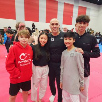 Infinity Taekwondo - Our team with the legendary Hankuk Taekwondo Team! #GAU - Taekwondo Near Me - College Station, Texas