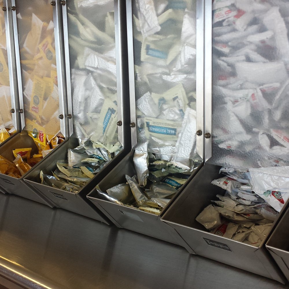 The Hat - Hurray for the self-serve condiment dispenser! - American Near Me - Temple City, California The Hat - Hurray for the self-serve condiment dispenser! - American Near Me - Temple City, California