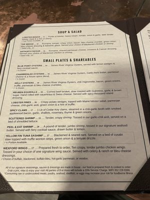 Menu photo 4 Kelly's Half Shell Pub Crystal River, FL Menu photo 4 Kelly's Half Shell Pub Crystal River, FL