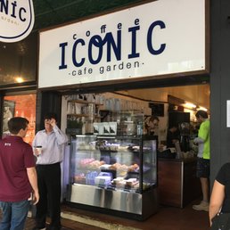 Cafe front.