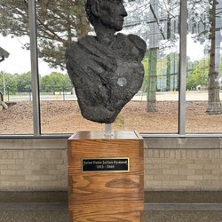 St Paschal Baylon School - St Peter Julian Eymard sculpture