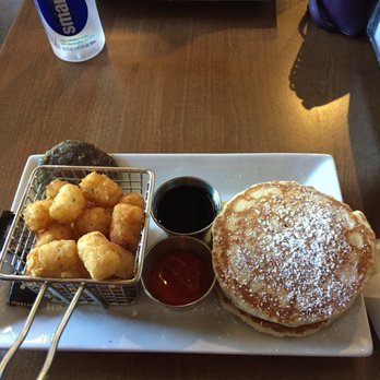 The Nest Cafe - Short stack, sausage and tator tots. - Coffee & Tea Near Me - Alpharetta, Georgia The Nest Cafe - Short stack, sausage and tator tots. - Coffee & Tea Near Me - Alpharetta, Georgia