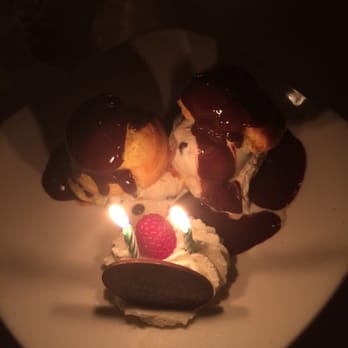Summit House - Anniversary profiteroles - Steakhouses Near Me - Fullerton, California