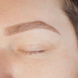 Finished brow wax and fill from Lola