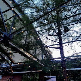 The Jones Assembly - Upward view at the patio/deck. - Bars Near Me - Oklahoma City, Oklahoma The Jones Assembly - Upward view at the patio/deck. - Bars Near Me - Oklahoma City, Oklahoma