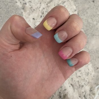 Pinky Nails & Spa - Freehand pastel tips - Nail Salons Near Me - Cave Creek, Arizona Pinky Nails & Spa - Freehand pastel tips - Nail Salons Near Me - Cave Creek, Arizona