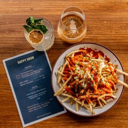 The Lost Square - Find Yourself at our exclusive Happy Hour. Grab your friends and unwind with our delicious drinks and tasty bites!