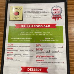Menu page 1