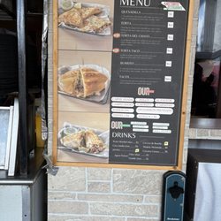 Menu board