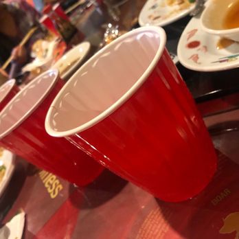 ABC Noodle House & Seafood - red cups on a table - Cantonese Near Me - Albuquerque, New Mexico ABC Noodle House & Seafood - red cups on a table - Cantonese Near Me - Albuquerque, New Mexico