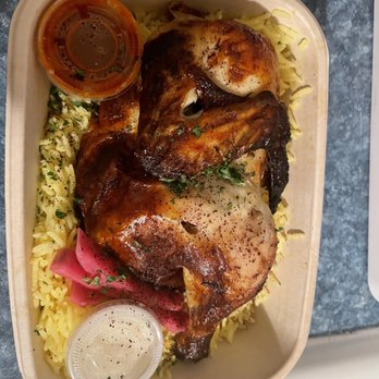 Mazra - Chicken and rice - Middle Eastern Near Me - San Bruno, California Mazra - Chicken and rice - Middle Eastern Near Me - San Bruno, California
