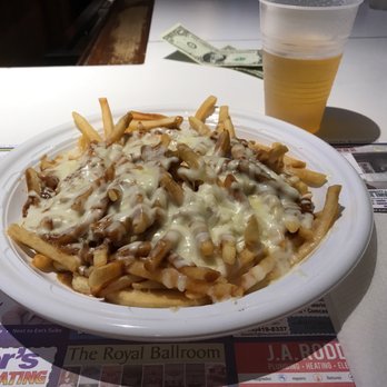 Scott's by Dam - "Poutine" - fries with gravy and mozzarella cheese - Bars Near Me - Johnstown, Pennsylvania Scott's by Dam - "Poutine" - fries with gravy and mozzarella cheese - Bars Near Me - Johnstown, Pennsylvania