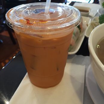 Pho Hot - Thai ice tea.. - Vietnamese Near Me - Glendale, California
