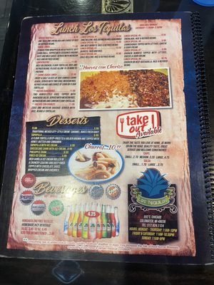 Menu photo 6 Los Tequilas Coldwater, MI