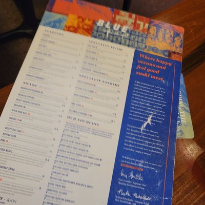 Menu photo 1 Blue Sushi Sake Grill Des Moines, IA Menu photo 1 Blue Sushi Sake Grill Des Moines, IA