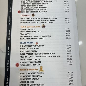 Chakaa Tea House - Bubble Tea Near Me - Oxnard, California