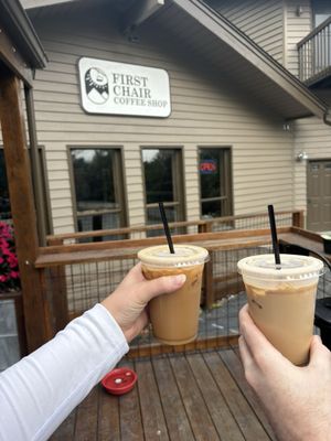 First Chair Coffee Shop by null