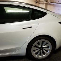 Rear quarter panel after work.