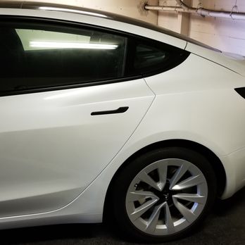 Dent Guy - Rear quarter panel after work. - Body Shops Near Me