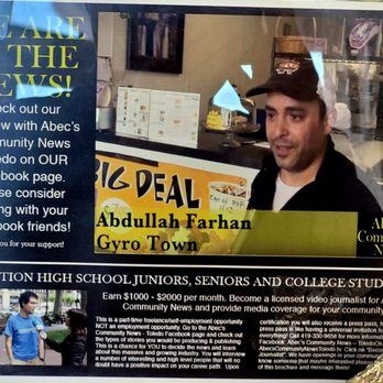Gyro Town - The owner is a celebrity - Greek Near Me - Sylvania, Ohio