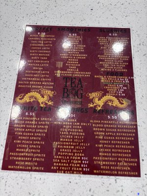 Menu photo 7 Tea Bag Tea House San Fernando Valley, CA Menu photo 7 Tea Bag Tea House San Fernando Valley, CA