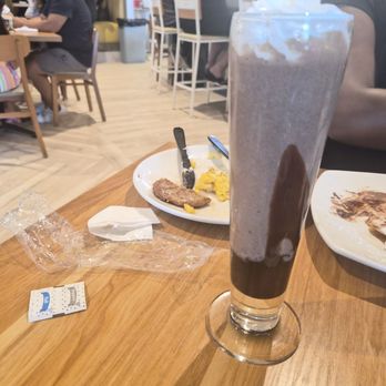 Broken Yolk Cafe - Chocolate milk with chocolate syrup - Breakfast & Brunch Near Me - Irvine, California