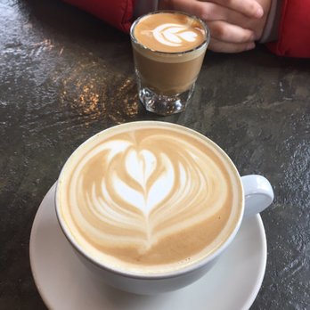 Neidhammer Coffee - Lavender Latte with Almond Milk - Coffee & Tea Near Me - Indianapolis, Indiana