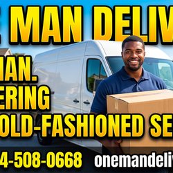 One Man Delivery Service