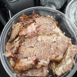 Johnson's Southern Style BBQ - Super Cold flavorless brisket