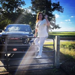 Cindy G. Martins, Realtor- HRP Realty - Cindy about to close the deal on our farm.