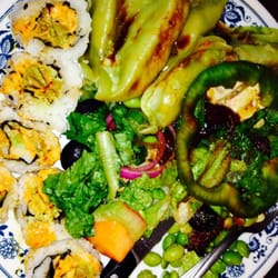 Hannaford Supermarkets & Pharmacies - Sushi, cabbage rolls and salad. Yum