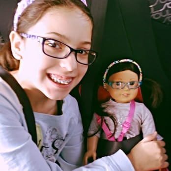 Johnston Orthodontics - After pic. She loves them! - Orthodontists Near Me - Greer, South Carolina