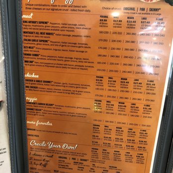 Round Table Pizza - Menu - Pizza Near Me - San Ramon, California