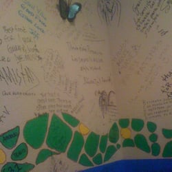 Cascabel Mexican Patio - So casual that you can write on the walls