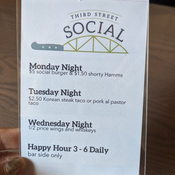 Third Street Social - Happy Hours and lunch special - Bars Near Me - Lee's Summit, Missouri Third Street Social - Happy Hours and lunch special - Bars Near Me - Lee's Summit, Missouri